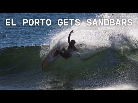 LA Surf Lines Up at El Porto (finally)
