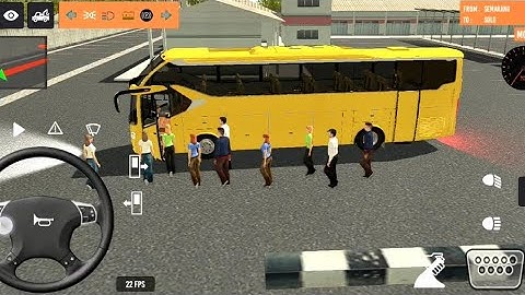 euro coach bus simulator 💥 || indonesia bus simulator part-1 #bus #game #simulator