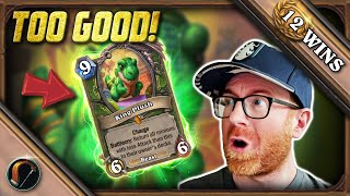 This is why Hunter NEEDS A NERF! (FULL Run) - Hearthstone Arena