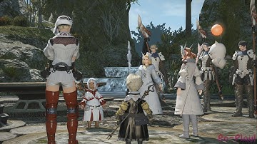 Hail To the King Kupo LvL 50 - FFXIV Patch 2.1 A Realm Awoken Main Scenario Cutscenes
