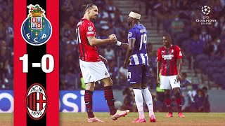 Luis Díaz Scores The Hosts Win Porto 1-0 Ac Milan Highlights Champions League