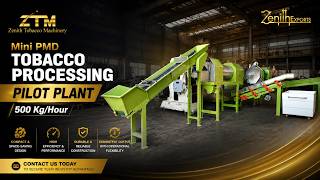 Mini PMD Tobacco Processing Pilot Plant (500 Kg/Hour) | Tobacco Processing Machine | #viral