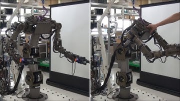 [Dual-arm] Direct teaching of task with the dual arm robot