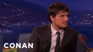 Josh Hutcherson On His Crazy SuperFans | CONAN on TBS