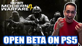 Call of Duty Modern Warfare 4 Open Beta: Absolute Craziness Online on PS5 - JJs FIRST LOOK