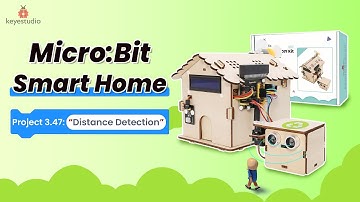 KS4048 | Update your smart home!Micro:Bit Project 3.47-Perfectly Build Distance Detection System