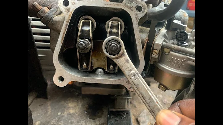 How to set valve lash clearance for gasoline generator