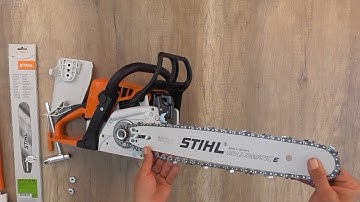 Unboxing and Assembling STIHL MS 230 Chainsaw with (40 cm) 16" Bar length - Bob The Tool Man