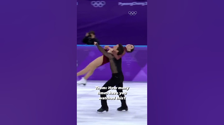 Tessa Virtue and Scott Moir 😍