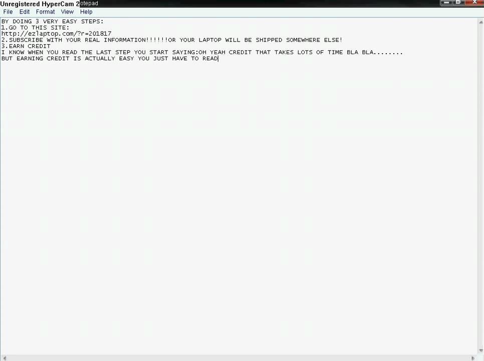 FREE LAPTOP!!!!!!!! no credit card!!!!!!no offers!!!!!!!! just reading