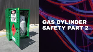 Compressed Gas Cylinder Safety: Part 2 السلامة في التعامل مع الغازات المضغوطة الجزء 2