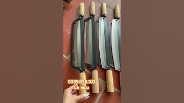 Dao thái chuối 2 đầu ☺️☺️☺️