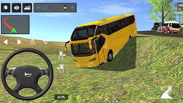 😰🤪Bus simulator indonesia l Euro trock bus simulator ll euro coach bus simulator#bussimulator #2024 