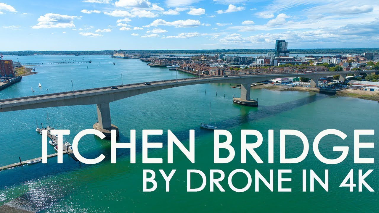 Itchen Toll Bridge - phantom 4 Pro 4K