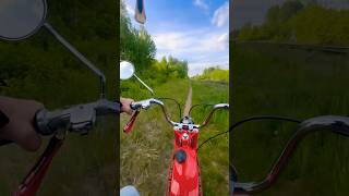 Polska wieś ma swój klimat #romet #nostalgia #klasyki #renowacja #bikelife #polskamotoryzacja