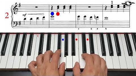 Etude on Leger Lines- above middle C, Slow version, John Thompson`s easiest piano course, Part 4