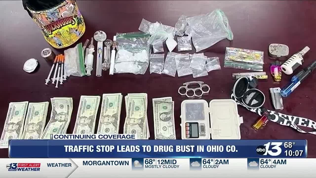 Traffic stop leads to drug bust in Ohio County - YouTube