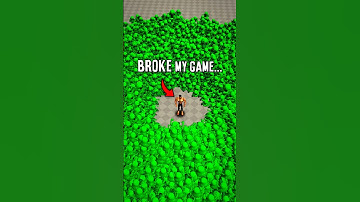20 000 Enemies BROKE my Game!  #gaming #gamedev