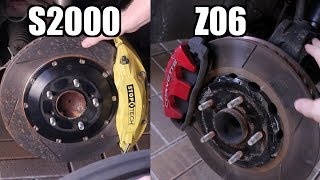 Z06 vs. S2000 Track Build - Brake Set Up