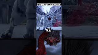 THE GAINT TIGER VS WHITE TIGER,RED DRAGON, CHINESE DRAGON FIGHT🥵🥶 #shorts #animals #dragons #fight screenshot 5