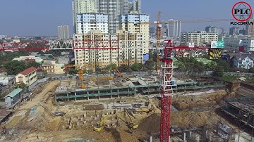 cho thuê cẩu tháp, cần trục tháp với hiệu quả cao của công ty cổ phần máy xây dựng PLC