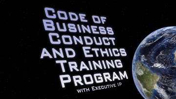 Code of Business Conduct and Ethics Training Program Promotional Video