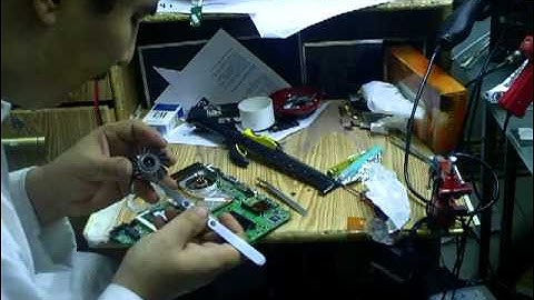 HP DV2000 Blank Screen Nvidia video  part 3