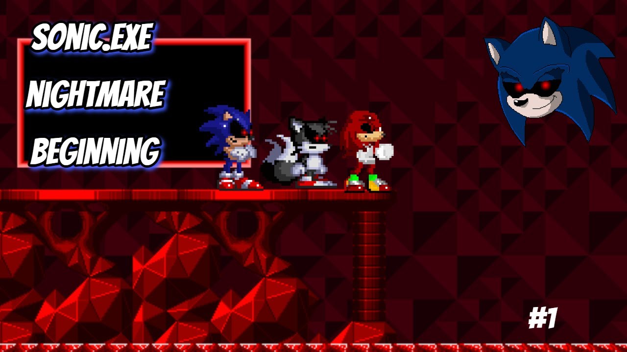 jugando sonic.exe nightmare beginning #1 - YouTube