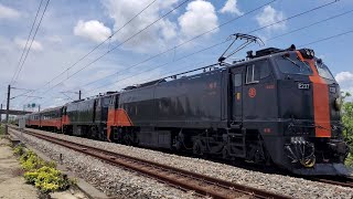 6019次鳴日夕景專車通過(E237+E417)