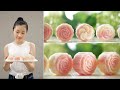 Coconut Snow Skin Mooncakes│椰蓉冰皮月饼