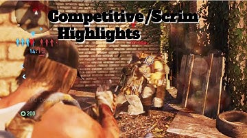 Competitive/Scrim Highlights - The Last Of Us Remastered 4k!