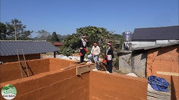 Hà Giang T 2| Anh Tất Thắng đón thăm bản người Dao cả bản làm nhà bằng đất đón khách du lịch