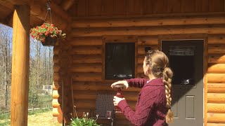 Simple Log Cabin Living | Fishing, Hummingbirds, & Chickens | May 2024