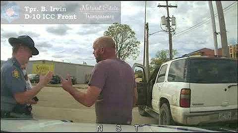 Traffic Stop Arkansas State Police Troop D Forrest...