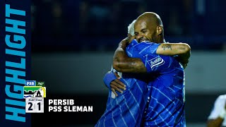 Highlights Babak Pertama PERSIB vs PSS Sleman Pertandingan Pekan ke-17 Liga 1 2023/2024