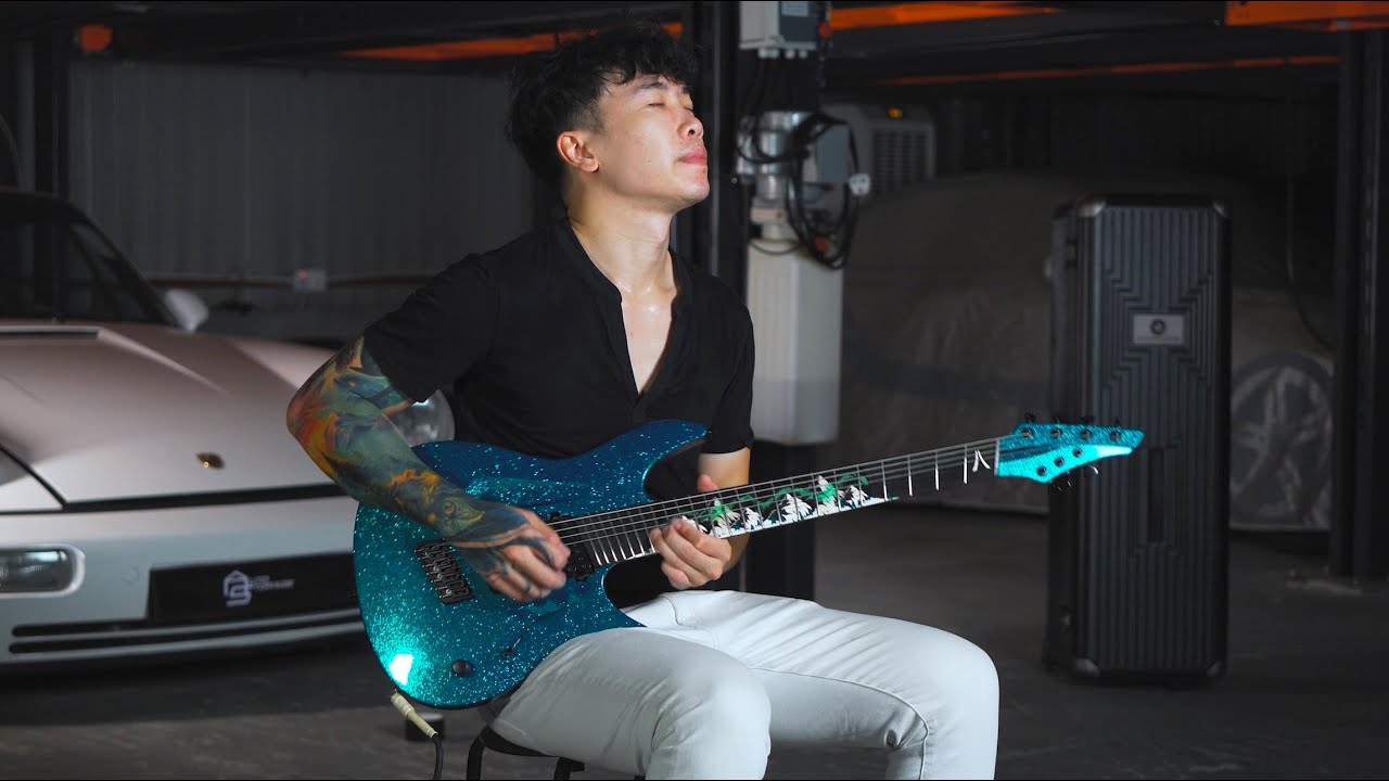 The Flying Eyeballs - Run Away From Seraphim (Guitar Playthrough + Tab Download)