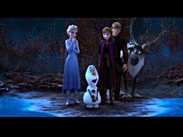 Frozen 2 Olaf tells story about frozen class=