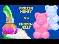 How I Play Frozen Honey ASMR as PRO Vs How I play Frozen Jelly Dye as Noob Gameplay! Play' it all