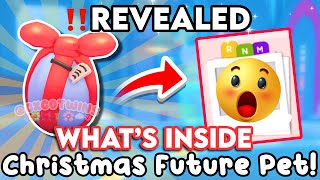 *Revealed* WHAT’S INSIDE CHRISTMAS FUTURE EGG! (Adopt Me) Its Cxco Twins