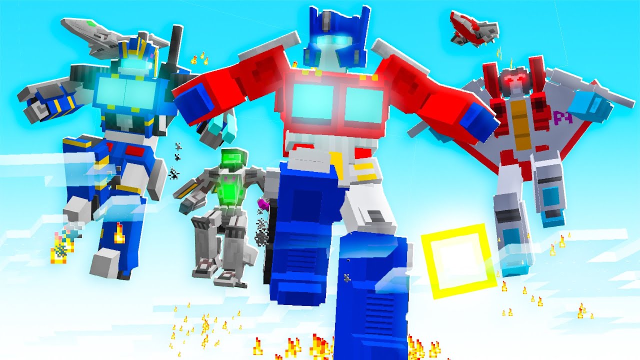 трансформеры из майнкрафта #7