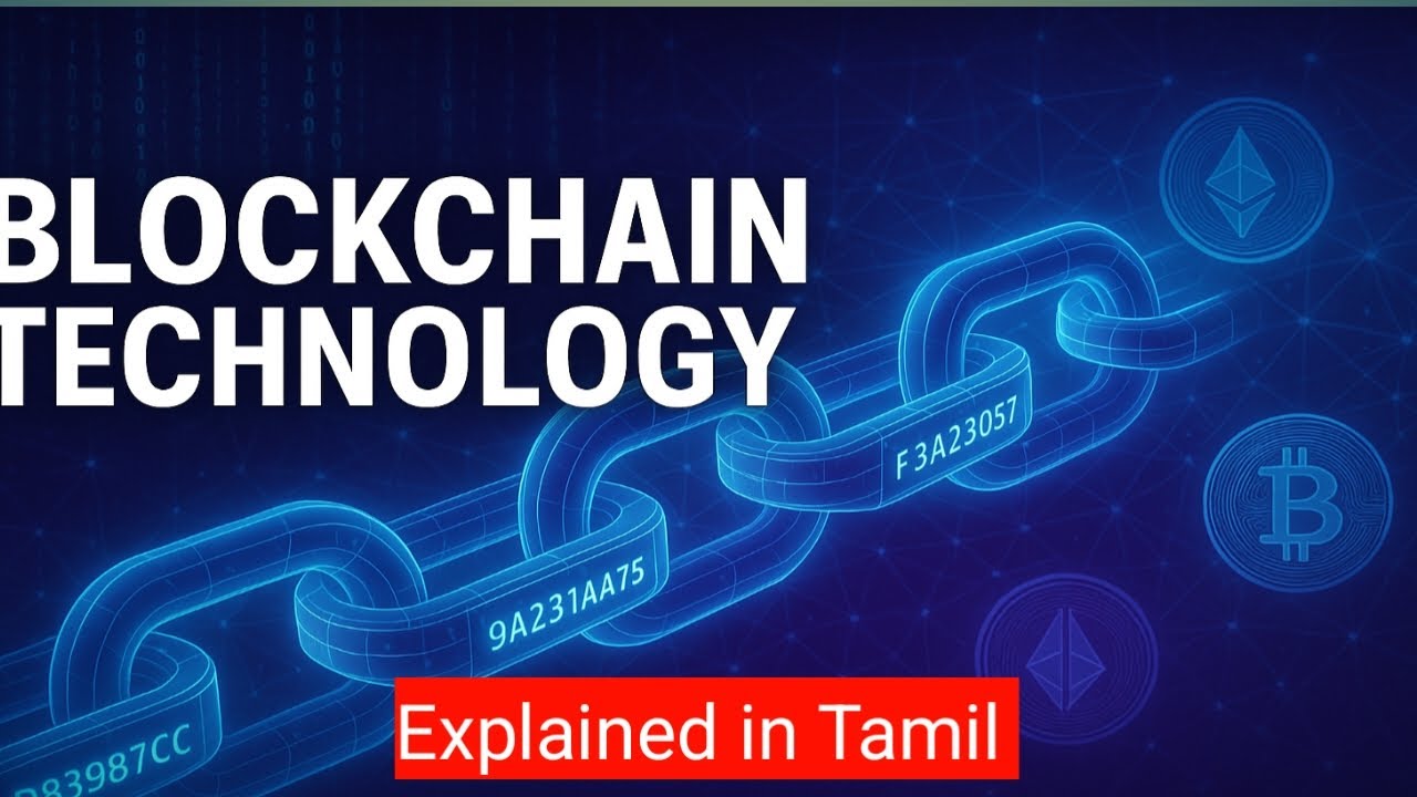 Blockchain Technology Explained in Tamil - YouTube