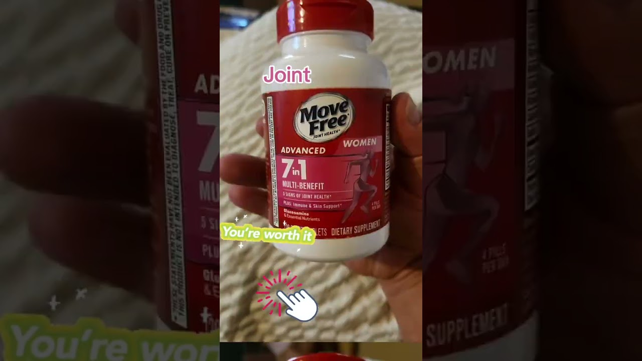 You're worth it! Move free joint health 