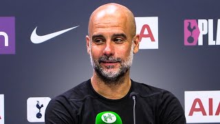 'THEY KNOW THAT IT'S NOT DONE' | Pep Guardiola Press Conference | Tottenham 0-2 Man City