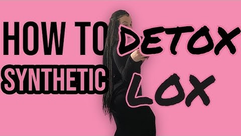 how to DEEP CLEAN SYNTHETIC DREADLOCKS || make extensions softer without ruining ||
