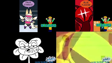 Lolman vs NTAG2K6 Sparta Remix Quadparison