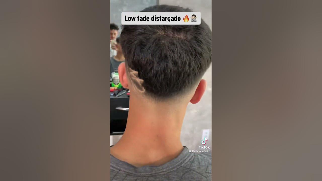 Cabelo disfarçado, reflexo 'tá na - Barbearia Leo do Corte