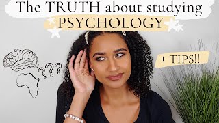 The TRUTH about studying psychology + psychology study tips | South African YouTuber