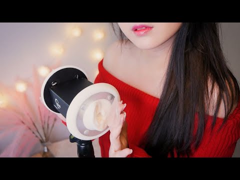 ASMR jelly puff ear massage Deep Relaxation No Talking