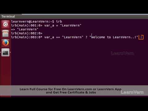 Ternary Operator Example