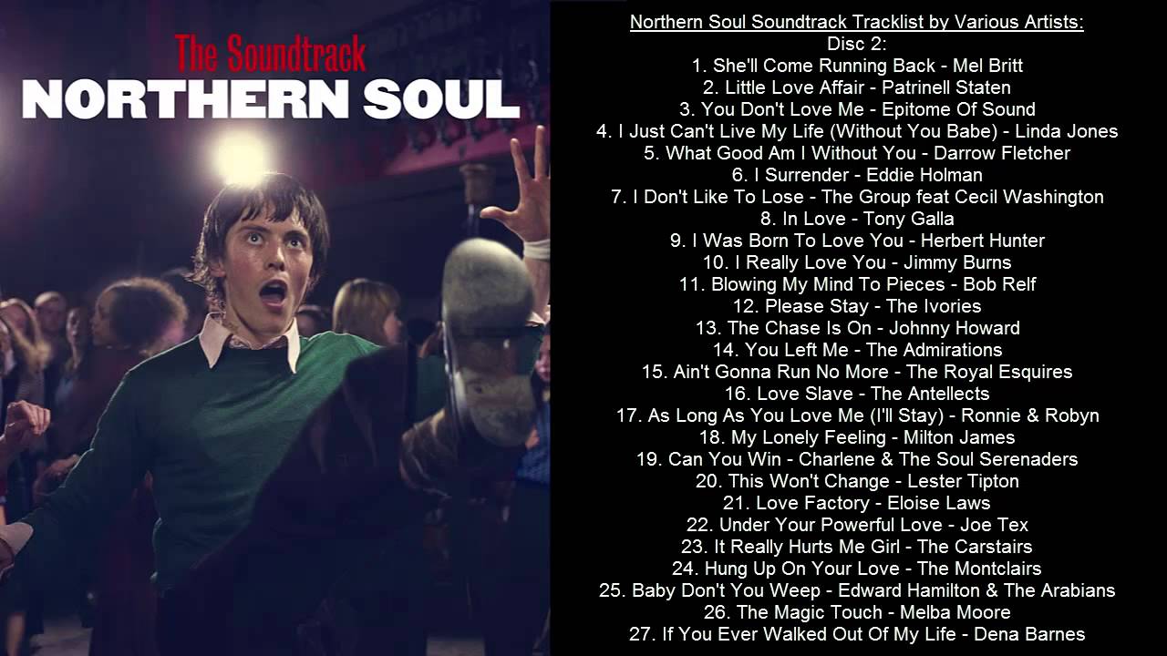 Soundtrack "Soul". The best of the Northern Soul story. Soul soundtrack